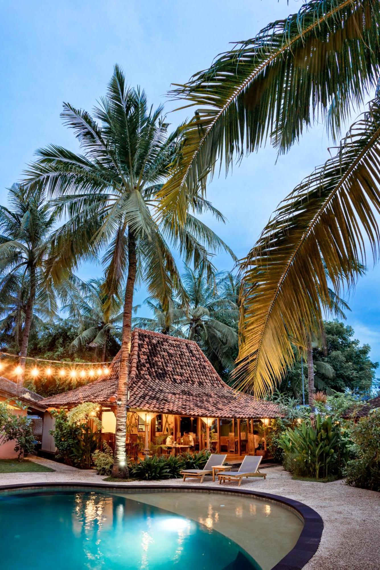 Coconut Garden Resort Gili Trawangan Exteriör bild