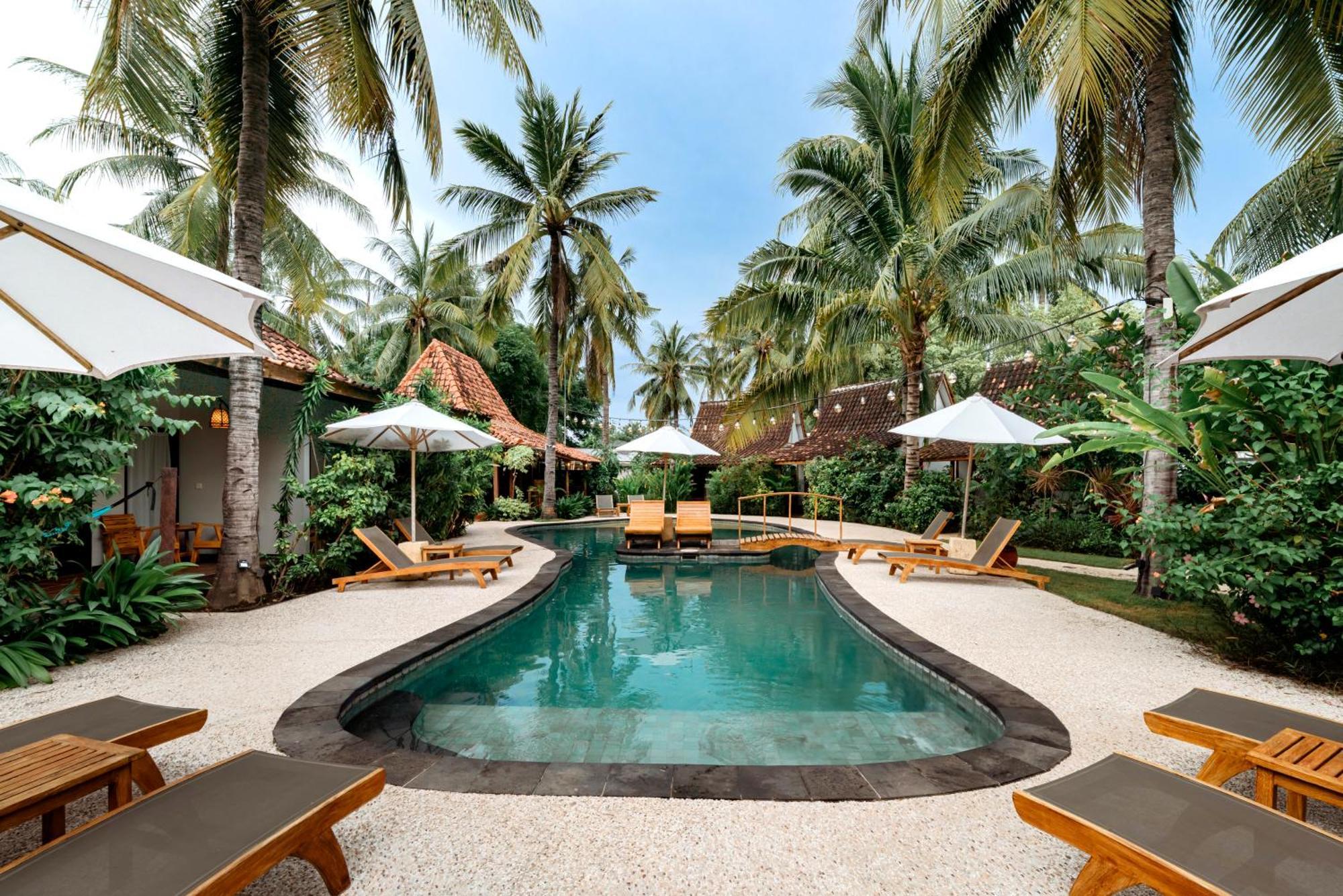 Coconut Garden Resort Gili Trawangan Exteriör bild