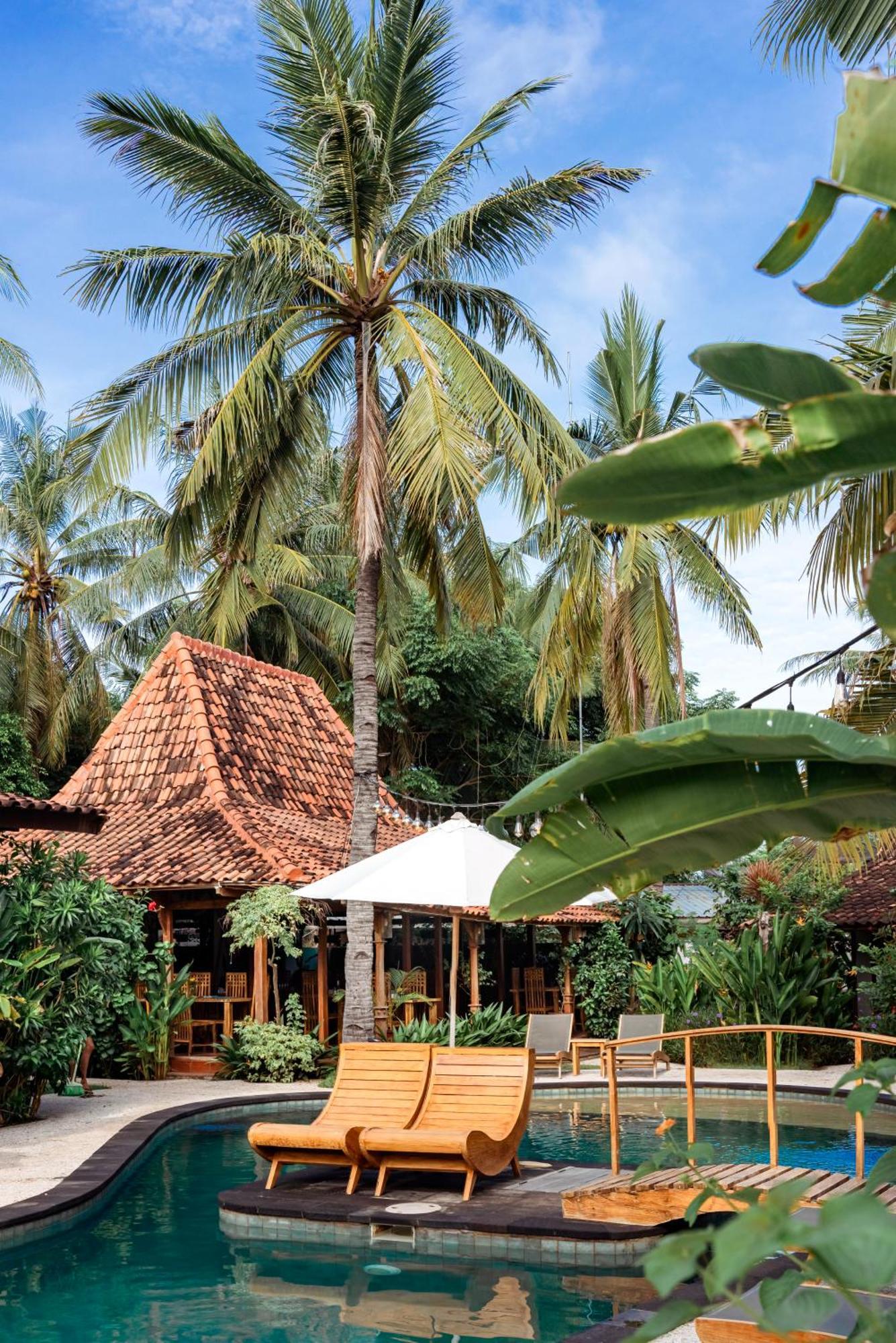 Coconut Garden Resort Gili Trawangan Exteriör bild