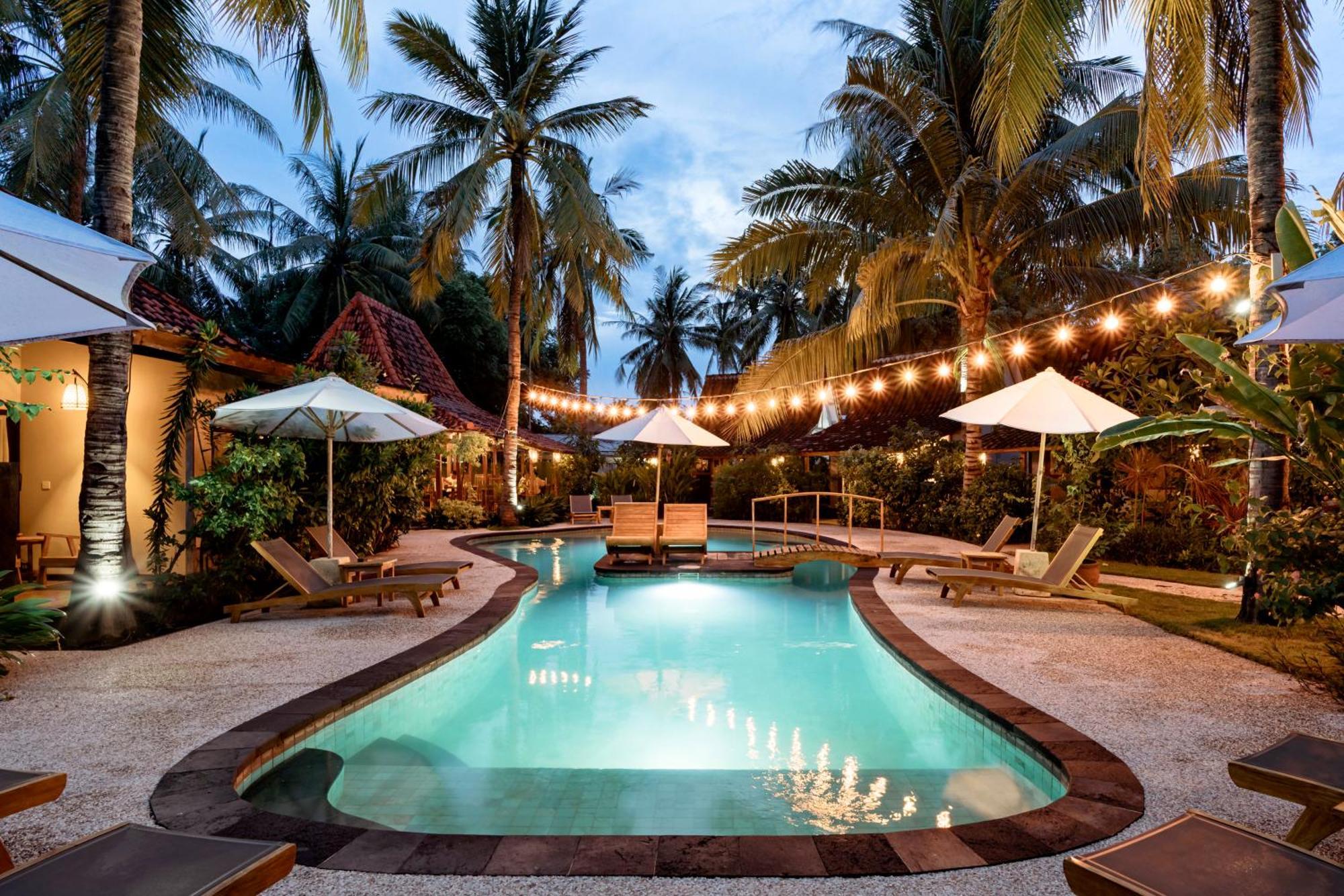 Coconut Garden Resort Gili Trawangan Exteriör bild